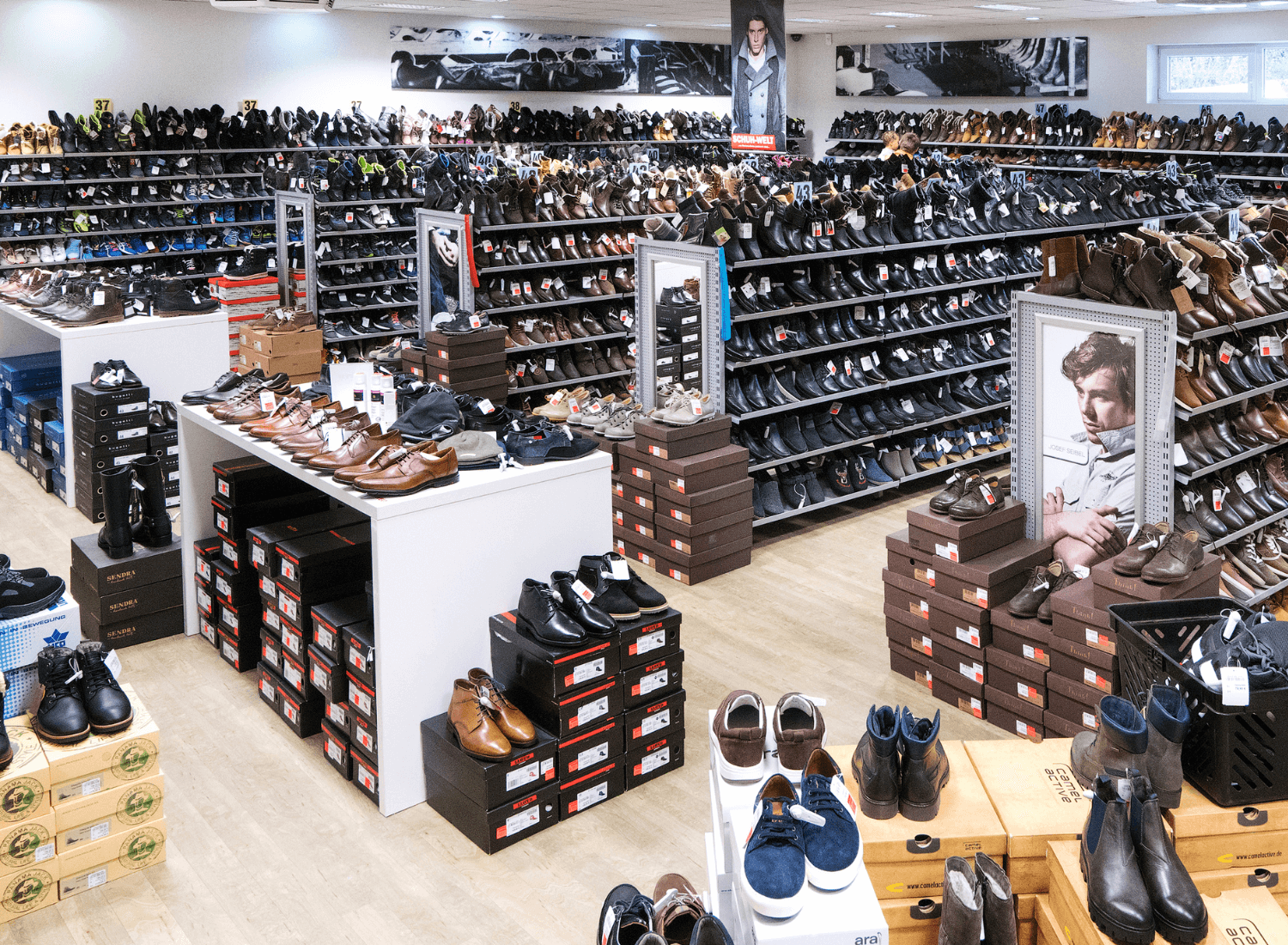 Schuh-Welt Filiale Waldfischbach-Burgalben Männersortiment